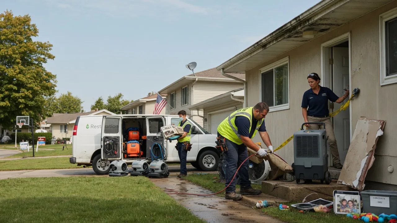 Water Damage Restoration in Gibson, GA near me